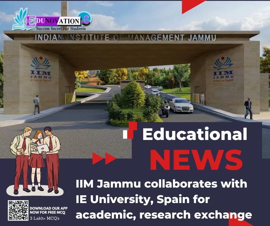 IIM Jammu collaborates with IE University, Spain for academic, research exchange
