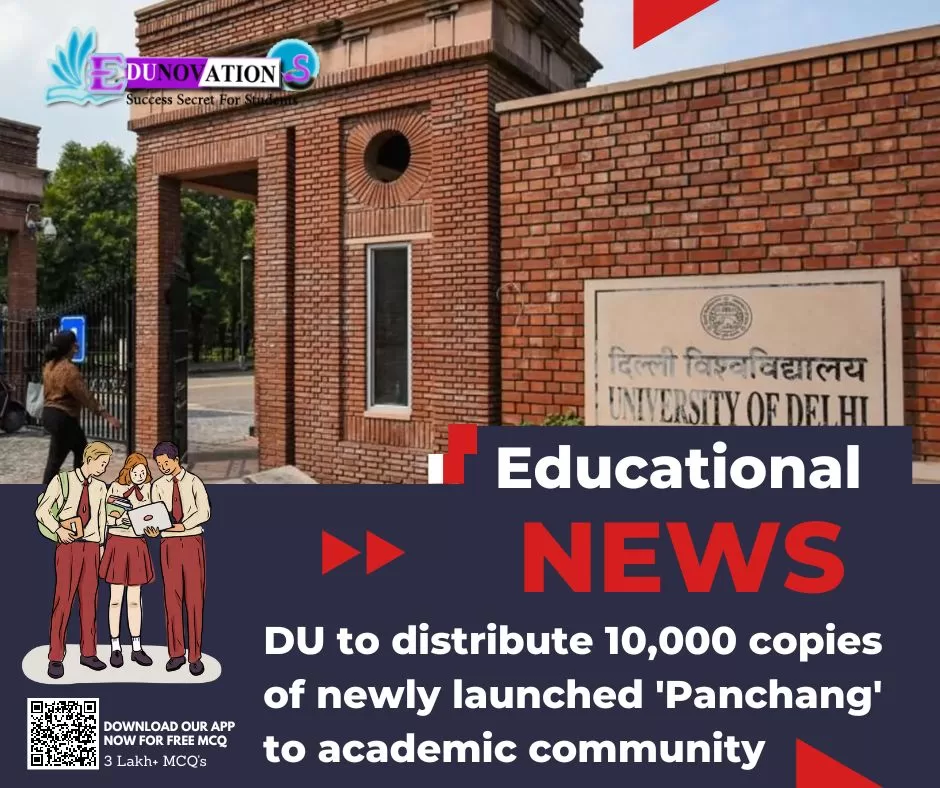 DU to distribute 10,000 copies of newly launched 'Panchang' to academic community