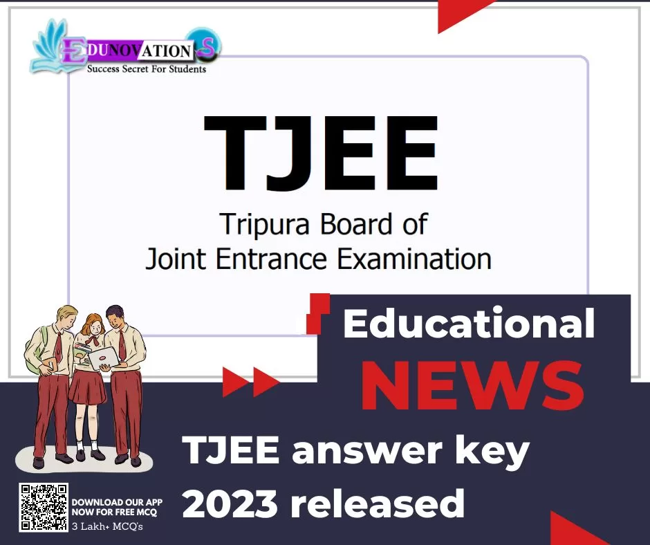 TJEE answer key 2023 released