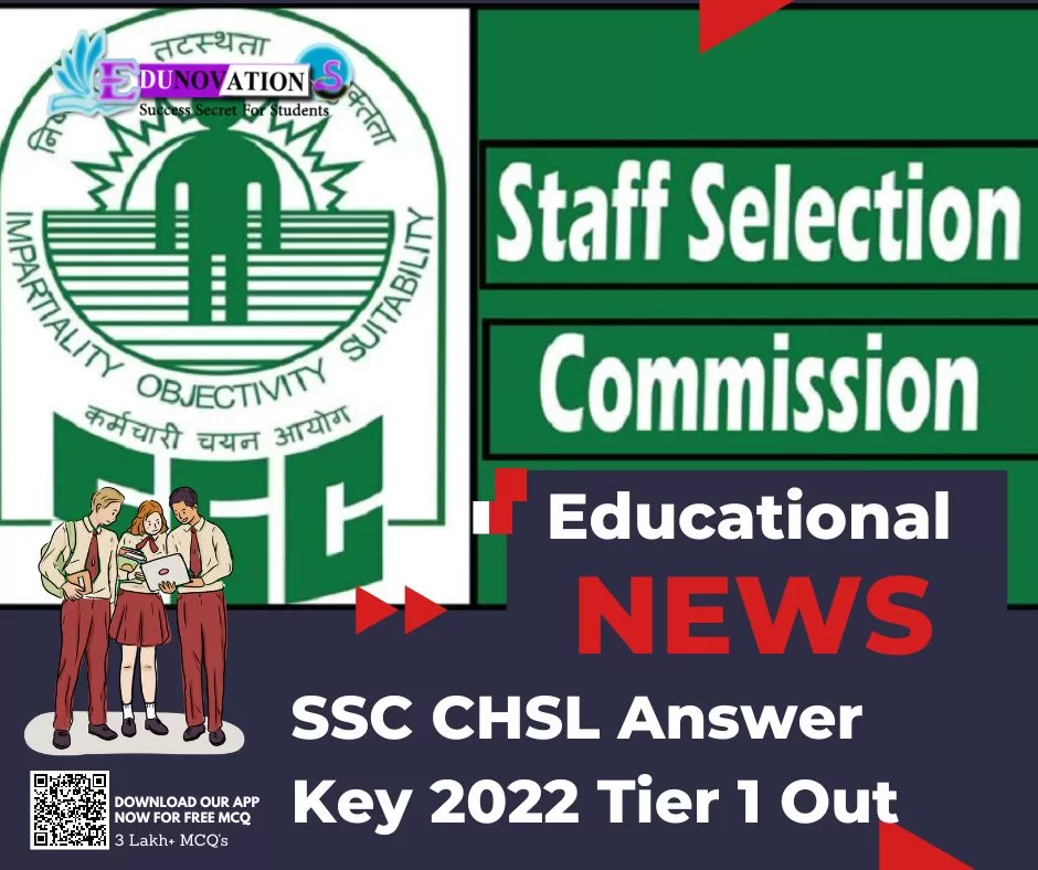 SSC CHSL Answer Key 2022 Tier 1 Out