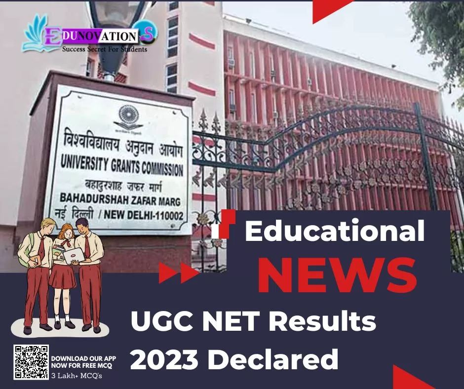 UGC NET Results 2023 Declared