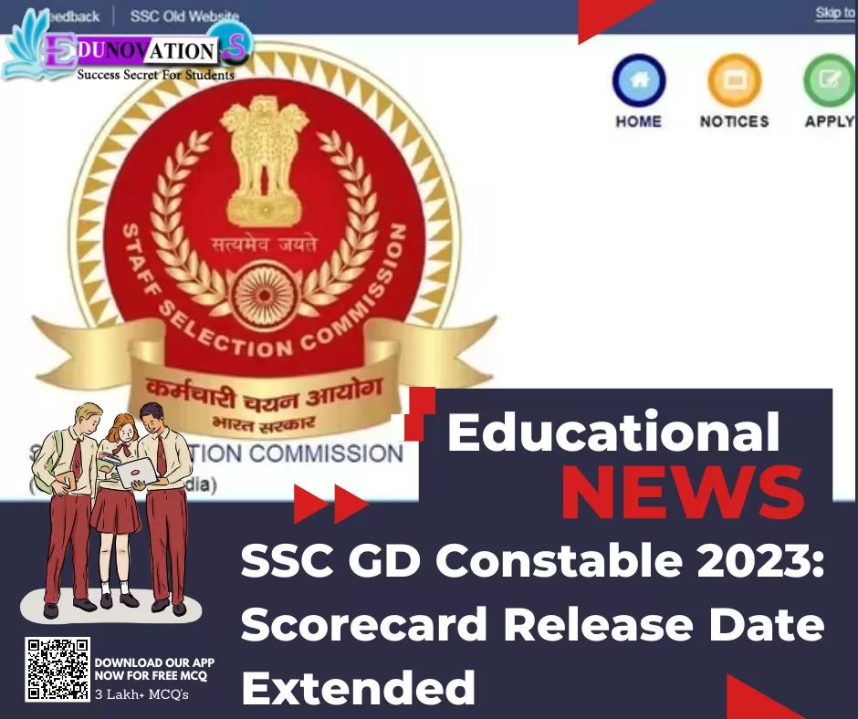 Ssc Gd Constable Scorecard Release Date Extended Edunovations