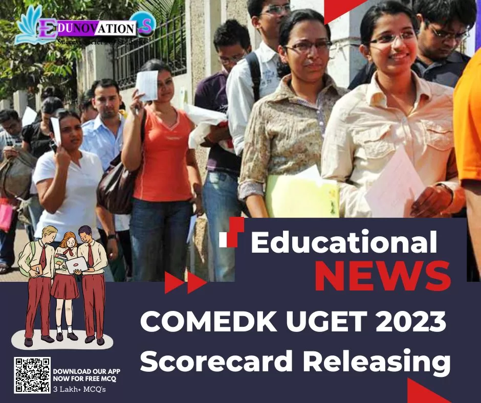 COMEDK UGET 2023 Scorecard Releasing