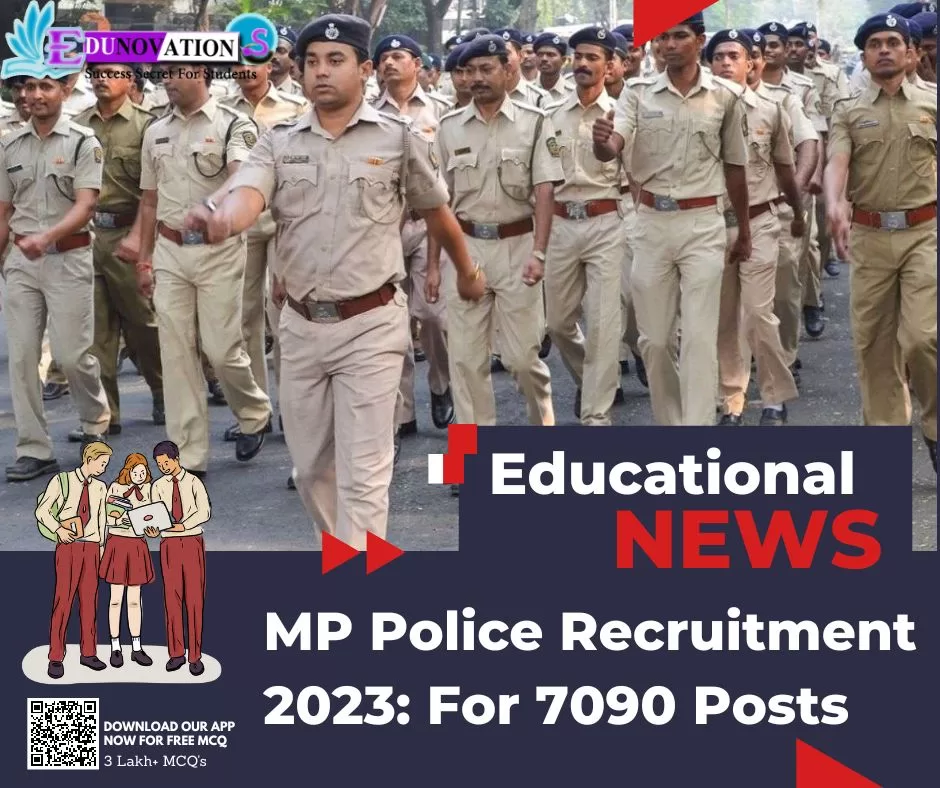 MP Police Recruitment 2023: For 7090 Posts