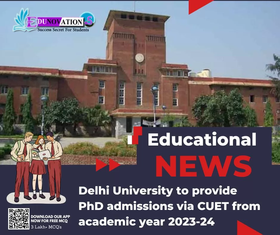 phd admission in delhi university