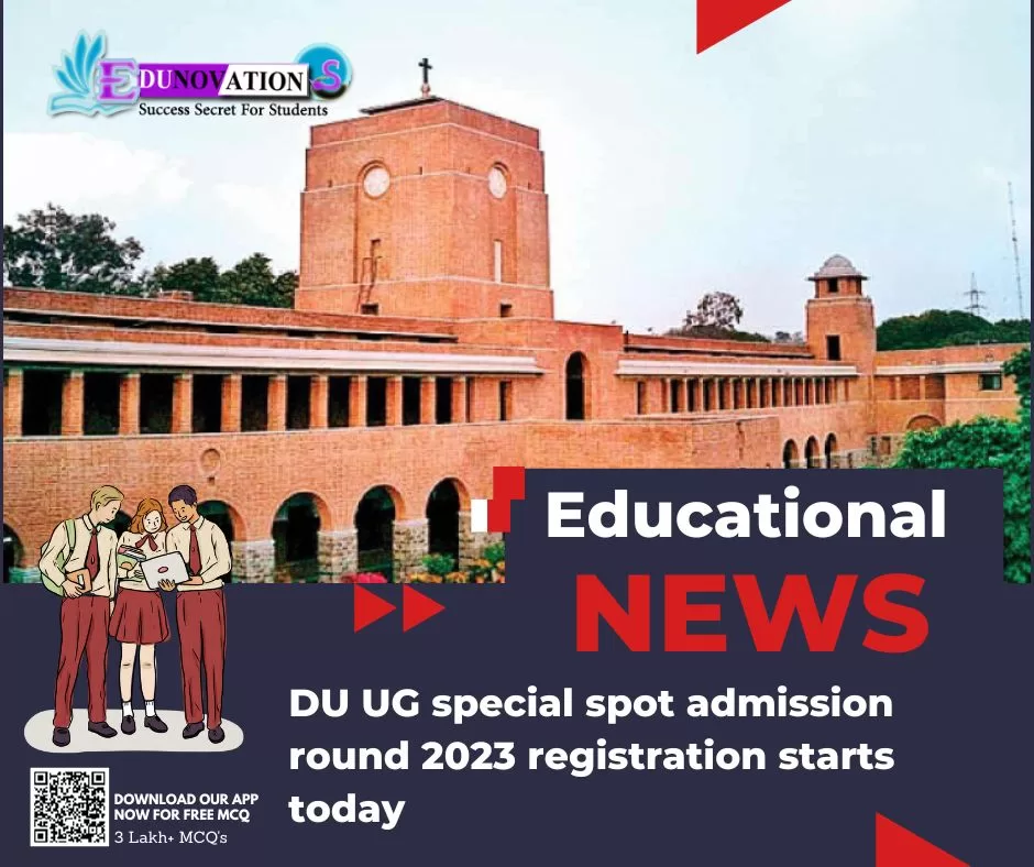 Du Ug Special Spot Admission Round 2023 Registration Starts Today