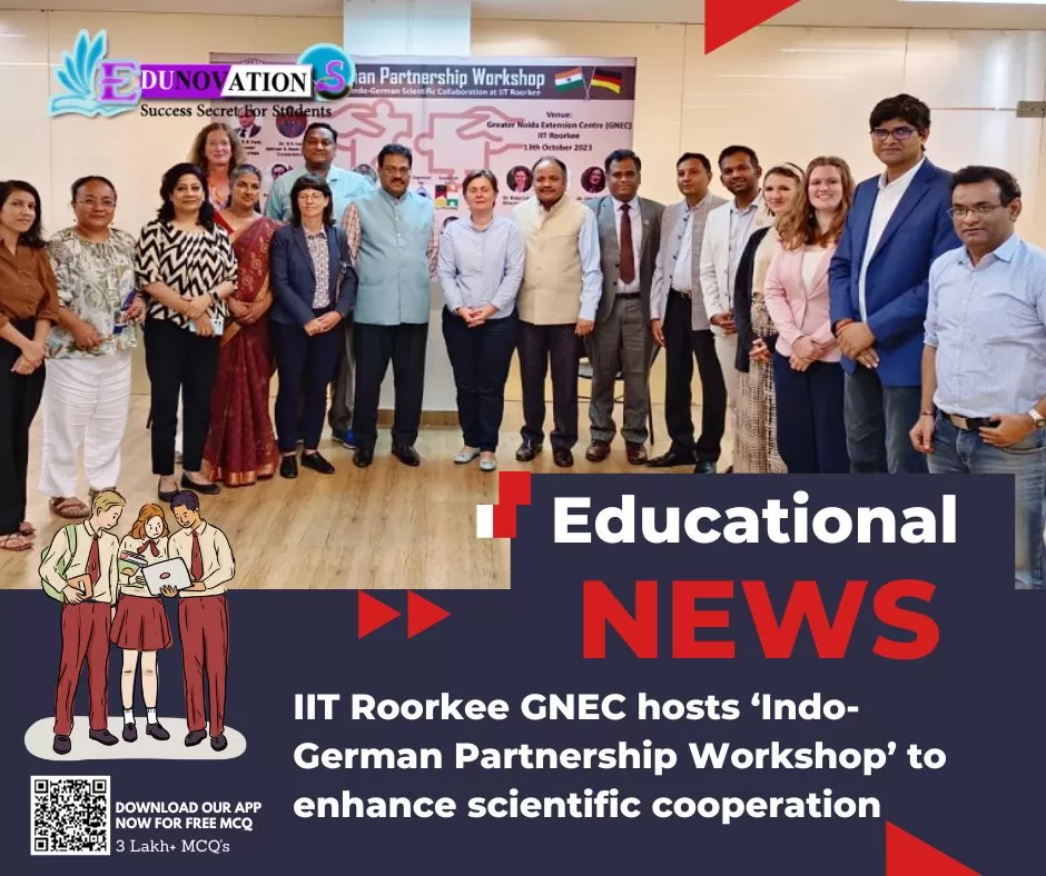 IIT Roorkee GNEC hosts ‘IndoGerman Partnership to enhance