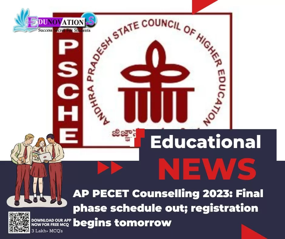AP PECET Counselling 2023: Final phase schedule out; registration begins tomorrow