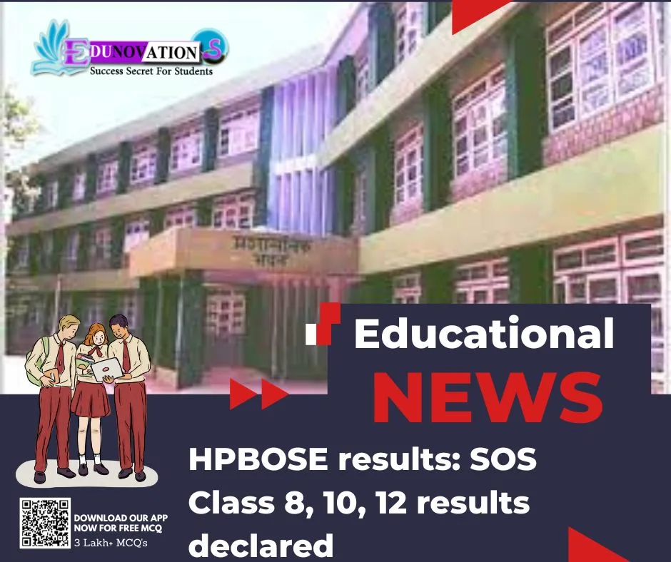 HPBOSE results: SOS Class 8, 10, 12 results declared