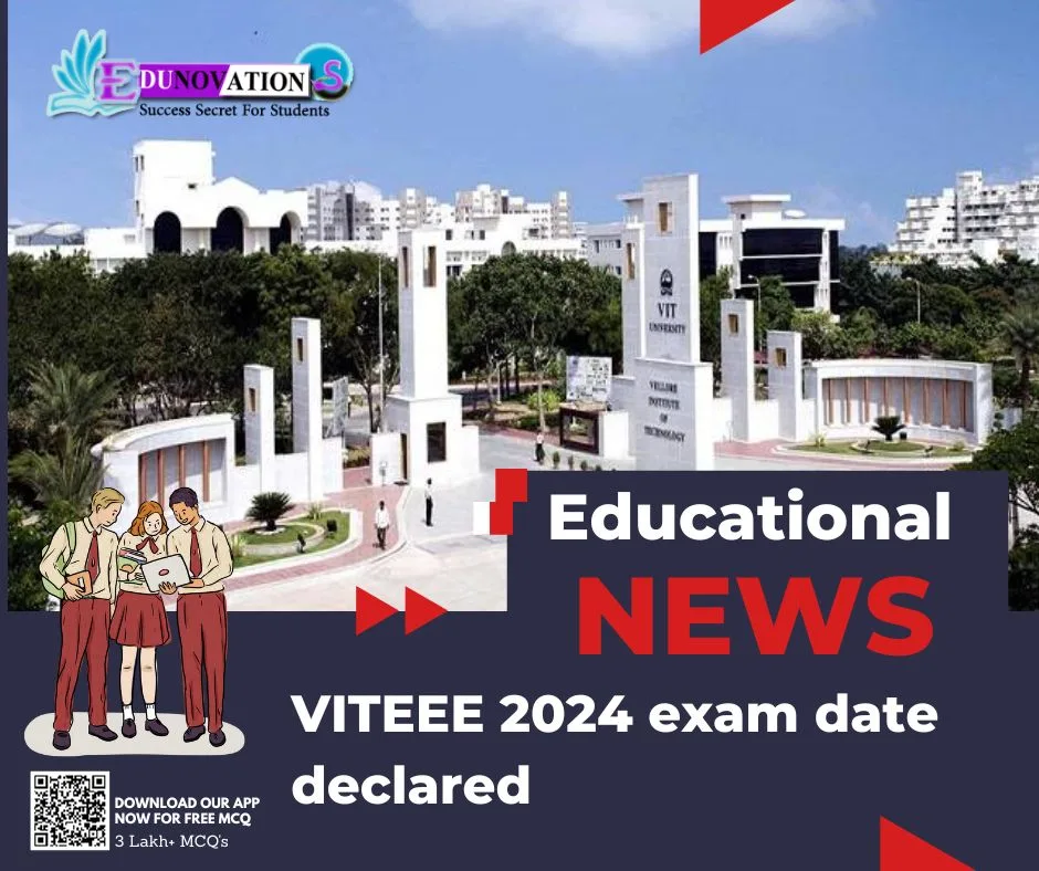 VITEEE 2024 Exam Date Declared - Edunovations