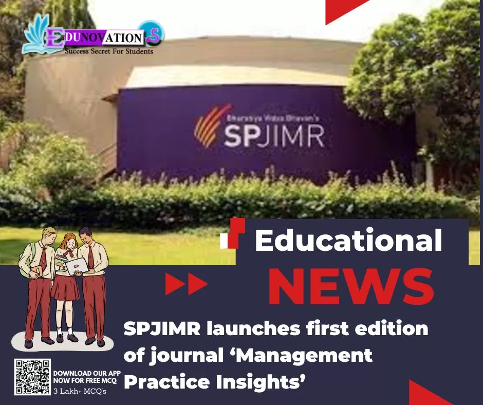 SPJIMR launches first edition of journal ‘Management Practice Insights’