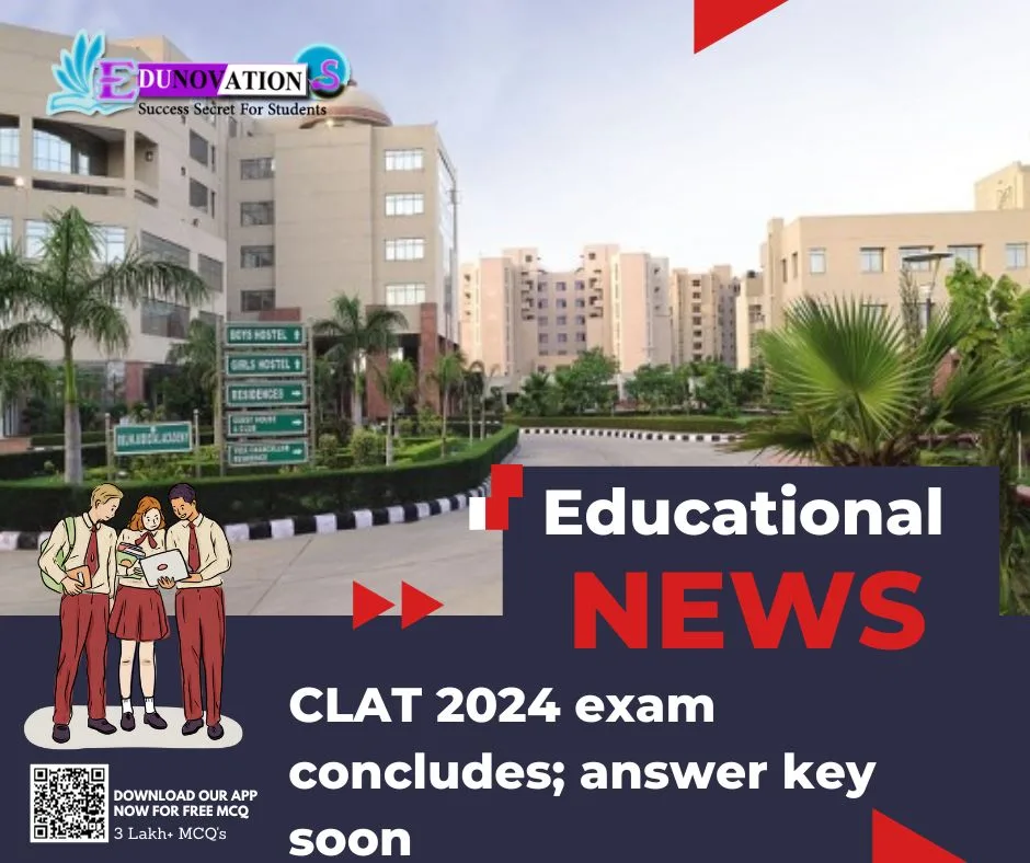 CLAT 2024 exam concludes; answer key soon Edunovations