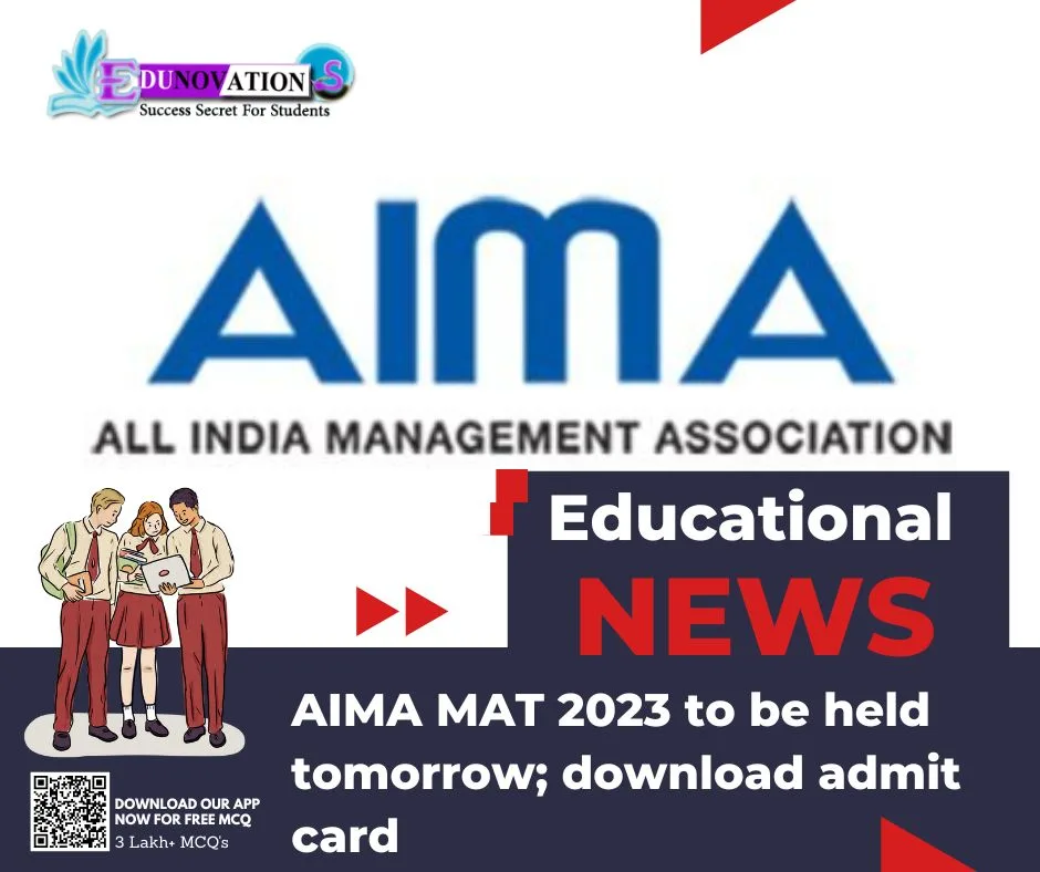 AIMA MAT 2023 to be held tomorrow; download admit card