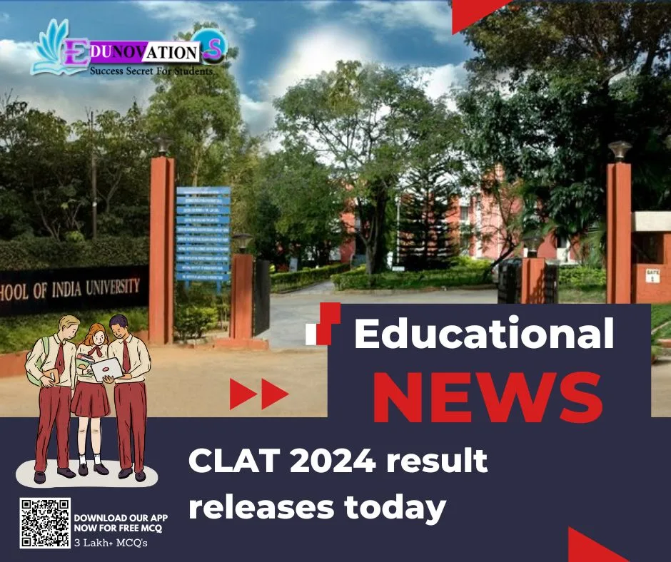CLAT 2024 result releases today Edunovations
