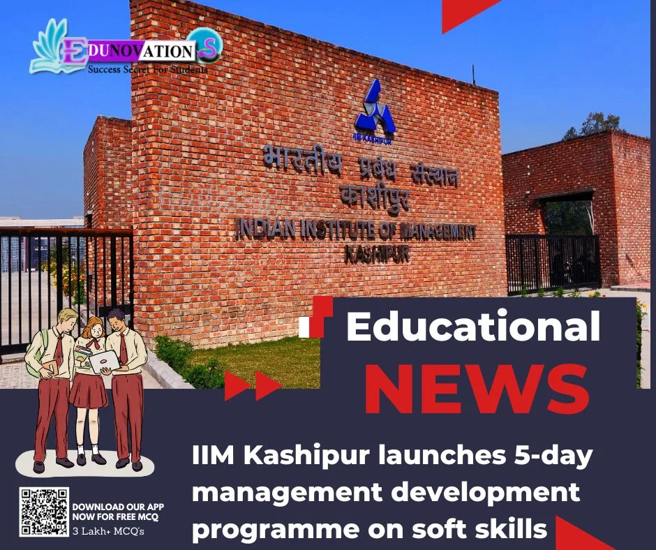 IIM Kashipur launches 5-day management development programme on soft skills