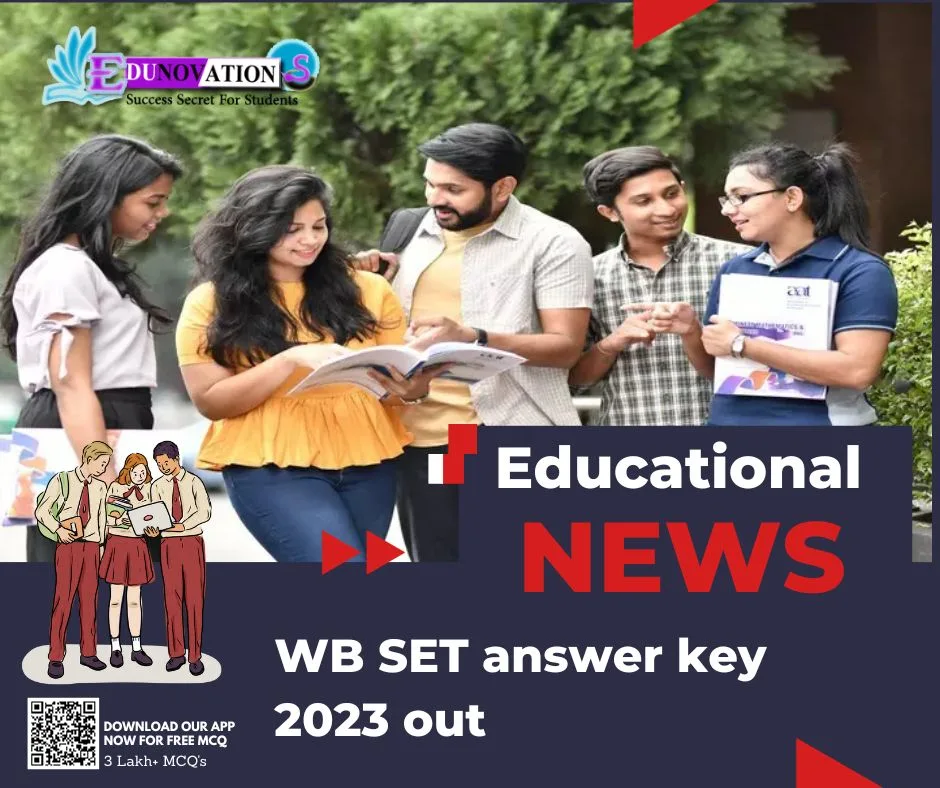 WB SET answer key 2023 out