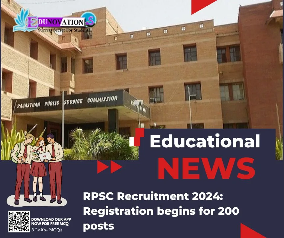 RPSC Recruitment 2024: Registration begins for 200 posts