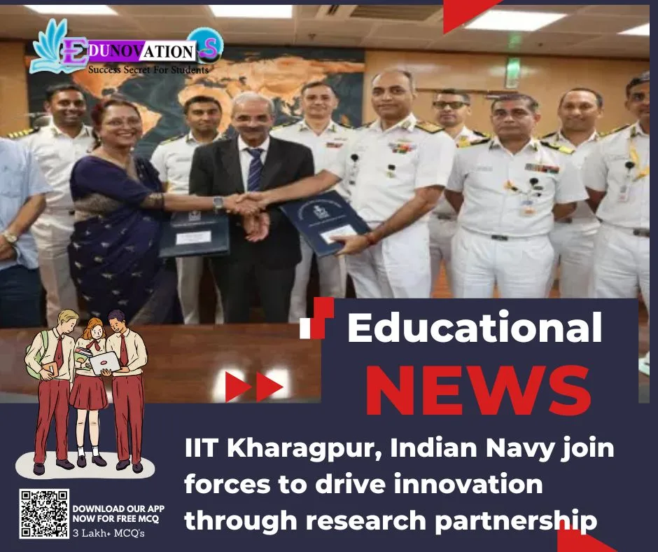 IIT Kharagpur, Indian Navy join forces to drive innovation through research partnership