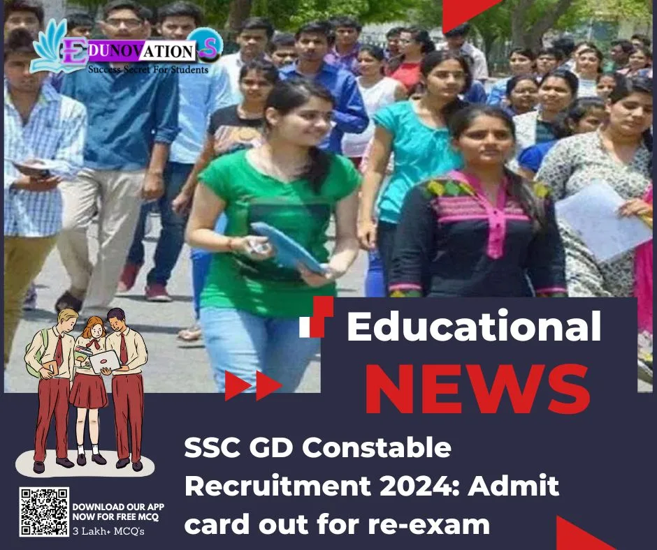 SSC GD Constable Recruitment 2024: Admit card out for re-exam