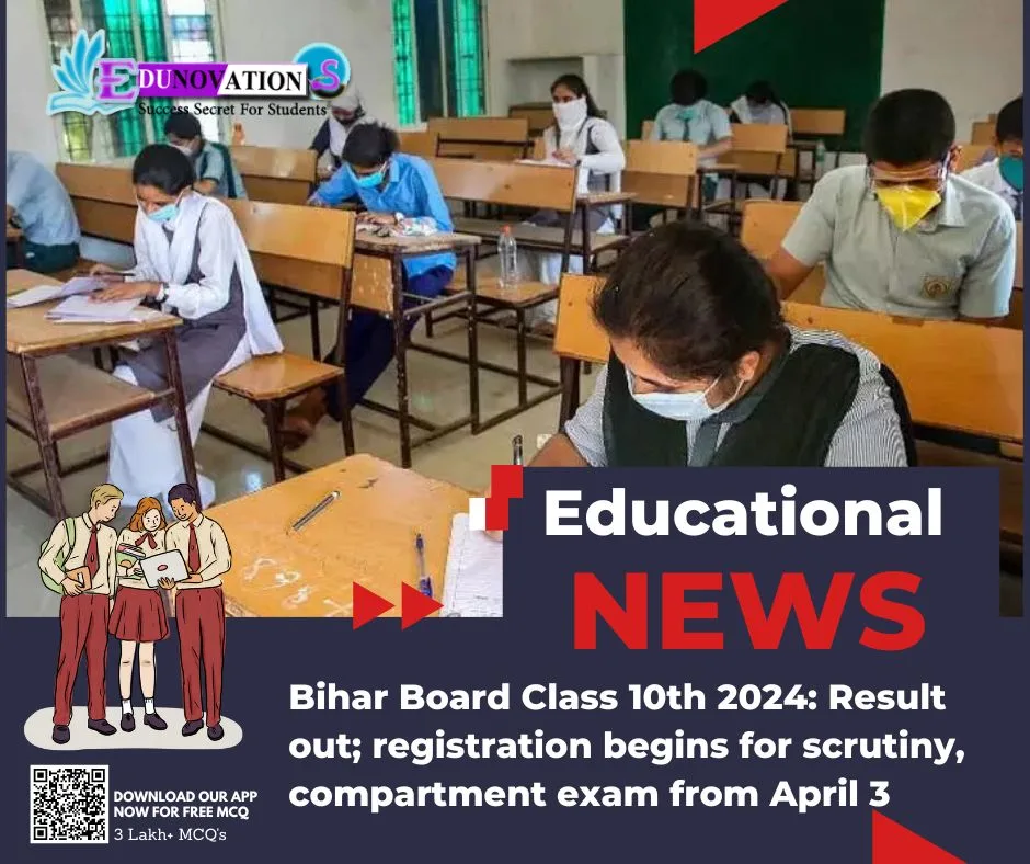 Bihar Board Class 10th 2024 Result Out Registration Begins For