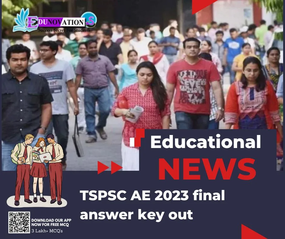TSPSC AE 2023 final answer key out