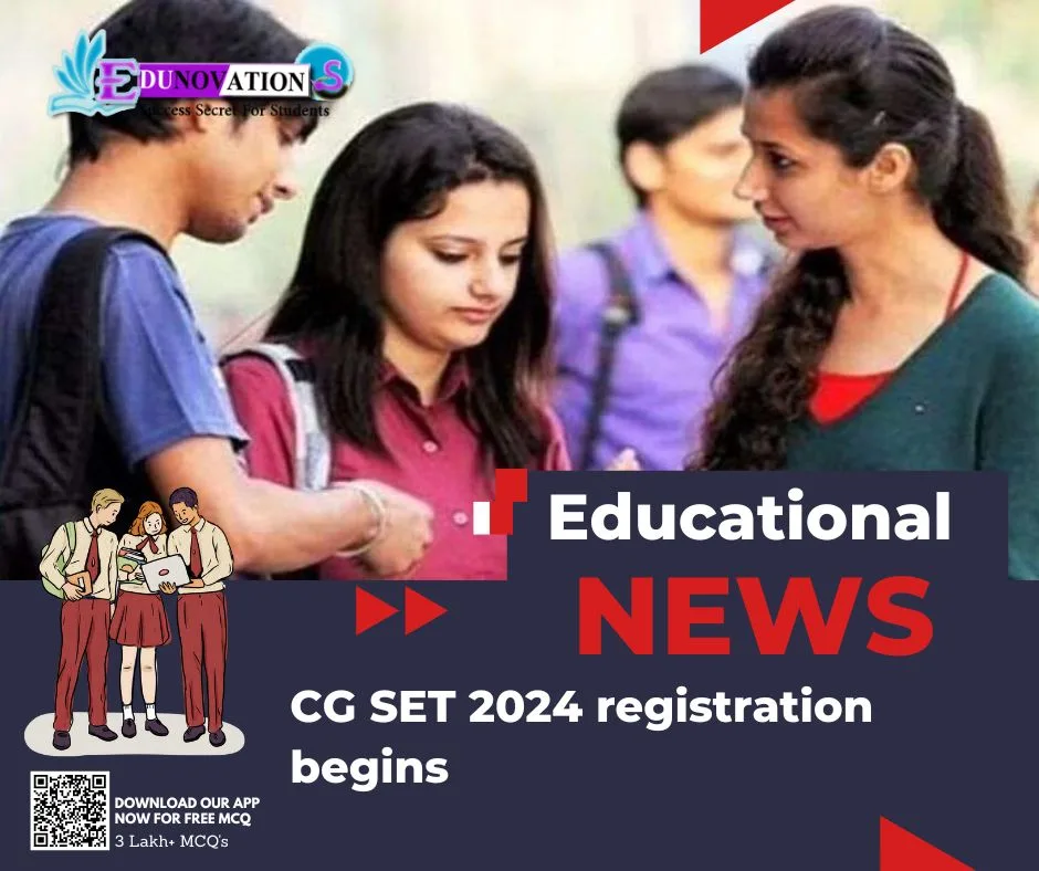 CG SET 2024 registration begins