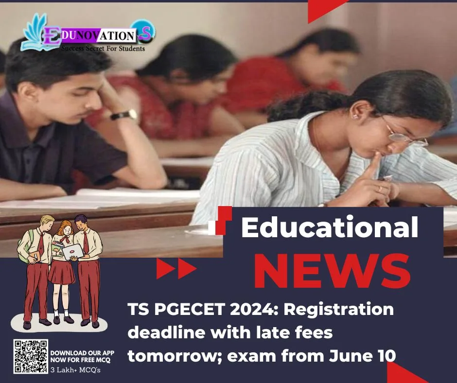 TS PGECET 2024 Registration - Edunovations