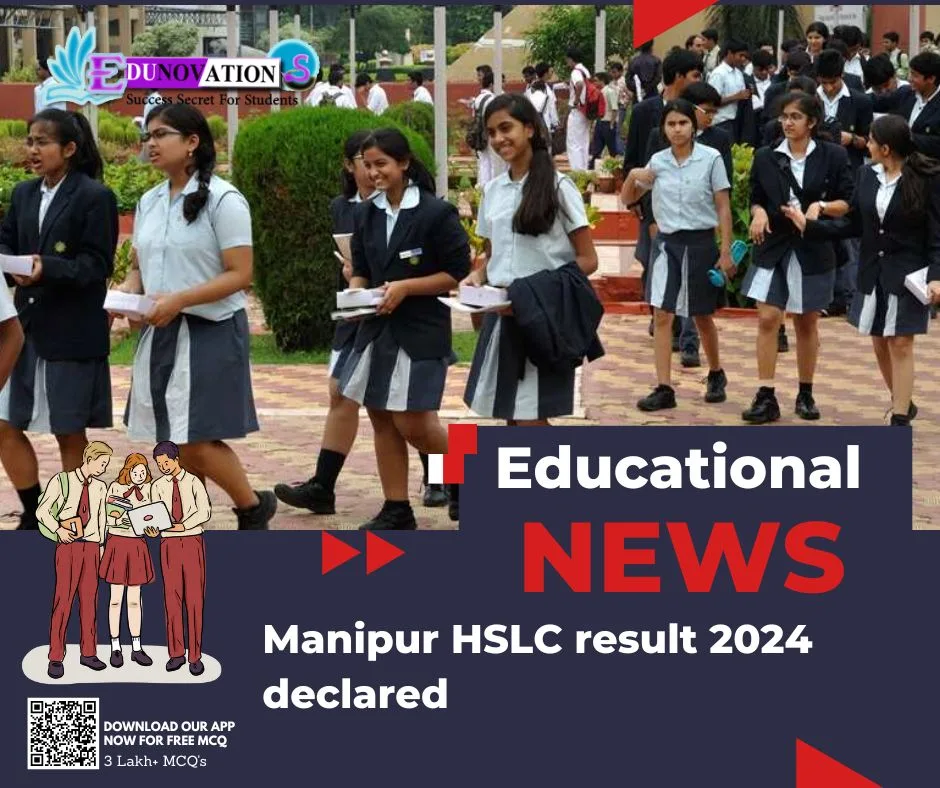 Manipur HSLC result 2024 declared
