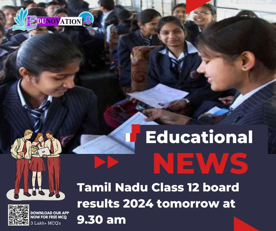 Tamil Nadu Class 12 result Edunovations