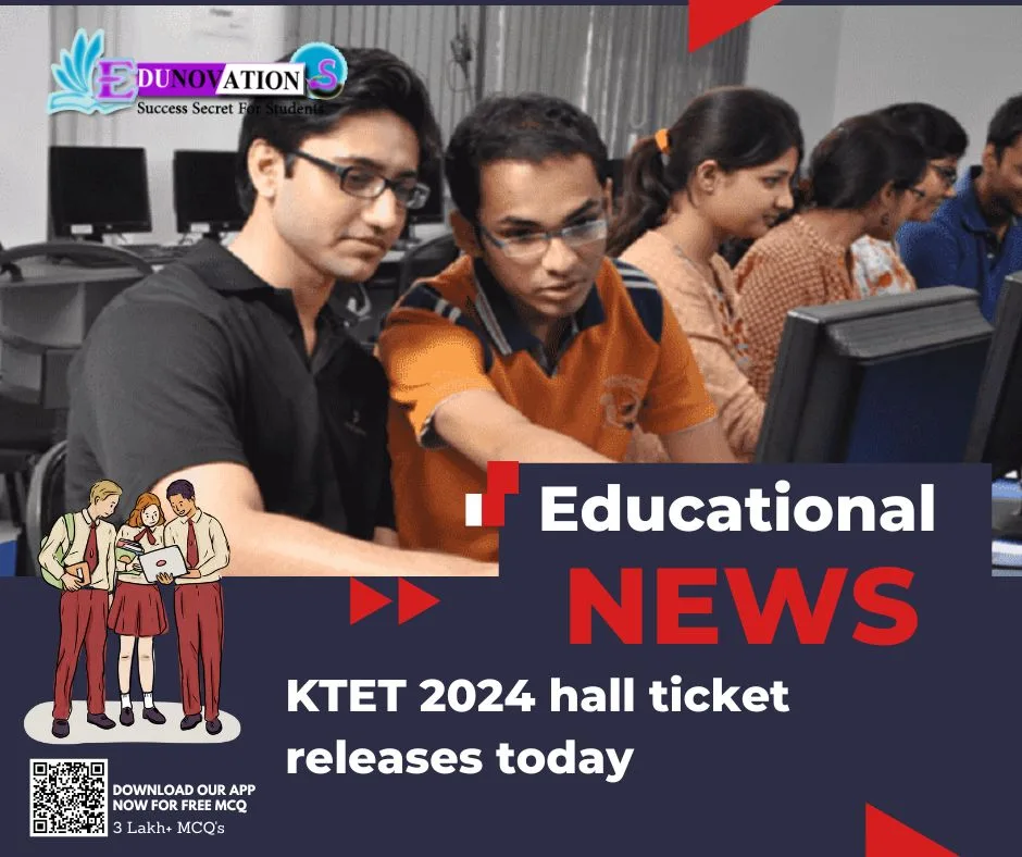 KTET 2024 hall ticket releases today
