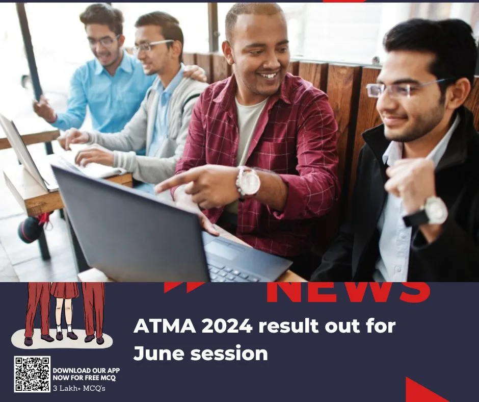 ATMA 2024 result out for June session