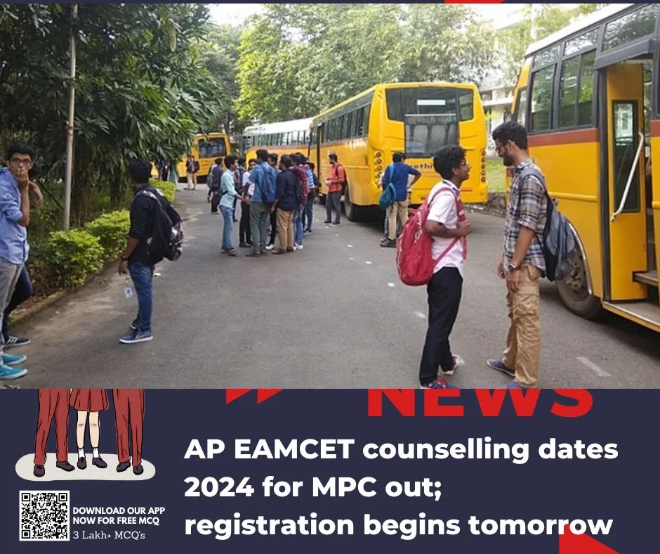 AP EAMCET counselling dates 2024 for MPC out; registration begins