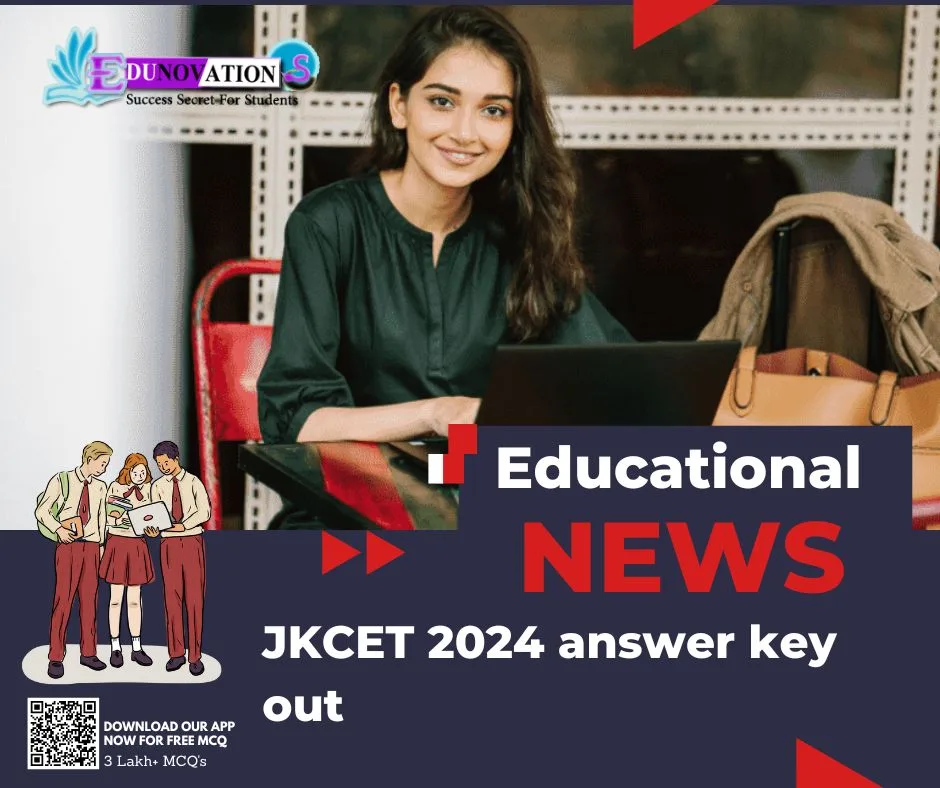 JKCET 2024 answer key out