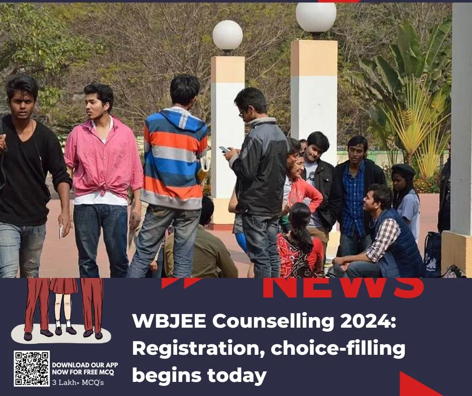 WBJEE Counselling 2024 Registration, choicefilling begins today