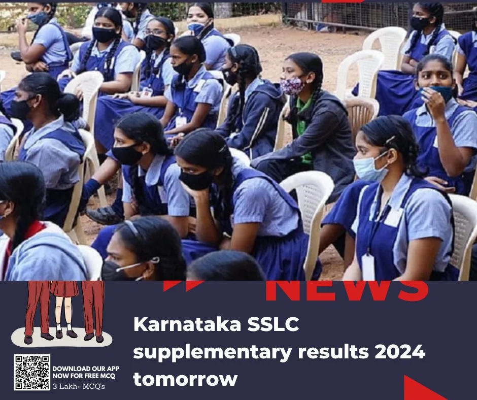 Karnataka SSLC supplementary results 2024 tomorrow