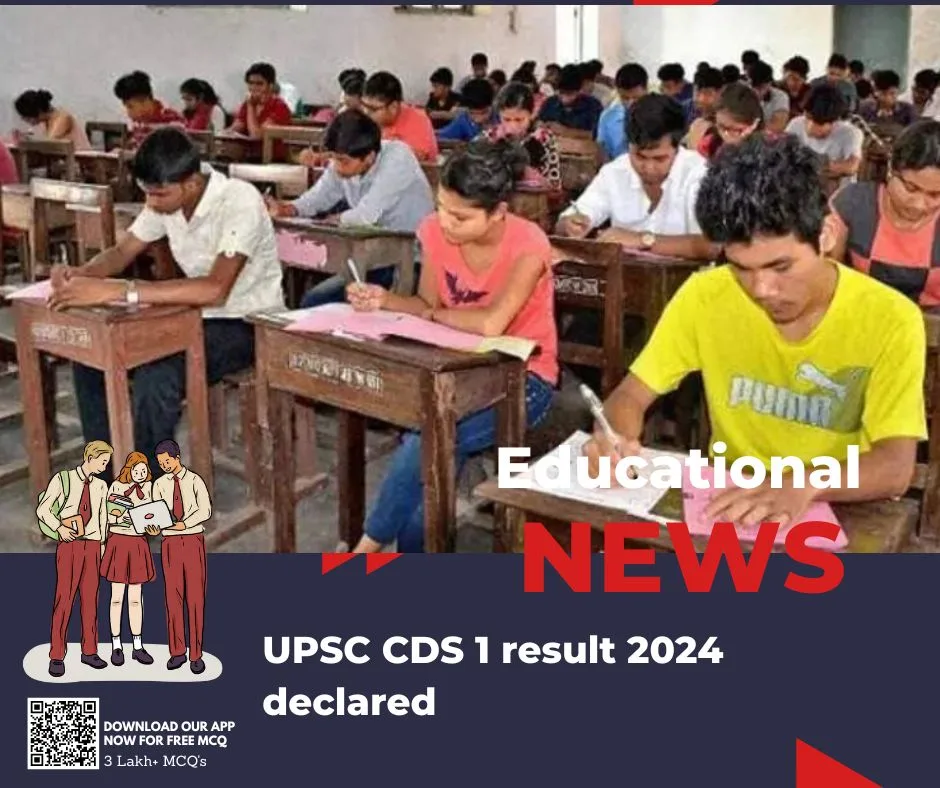 UPSC CDS 1 result 2024 declared