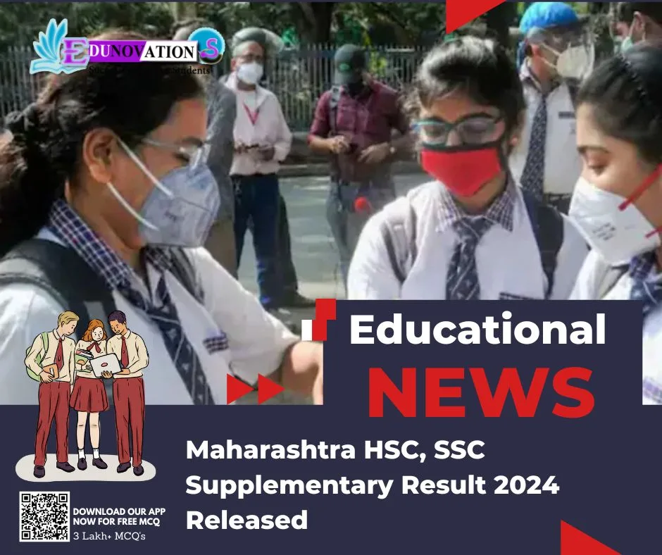 Maharashtra HSC, SSC Supplementary Result 2024 Released Edunovations