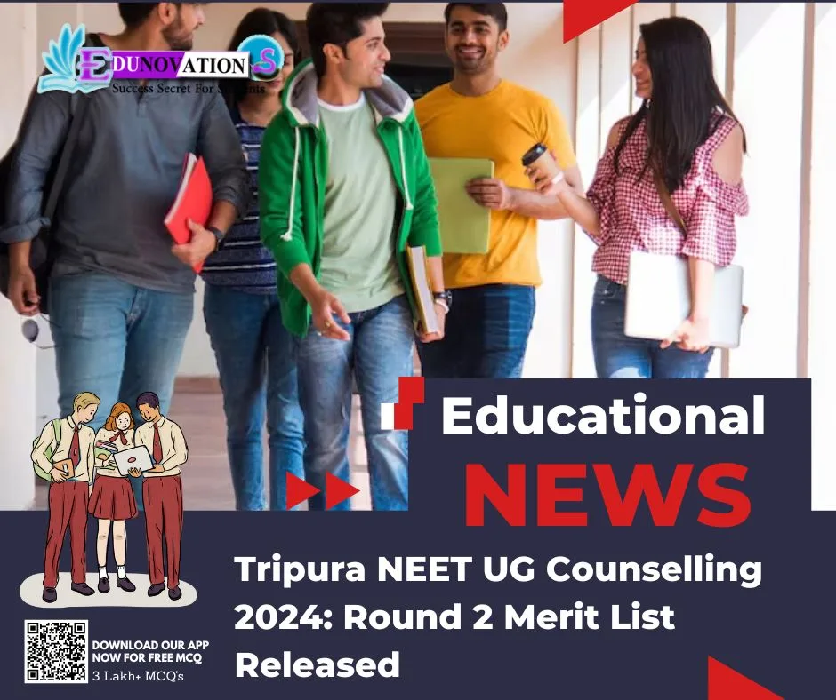 Tripura NEET UG Counselling 2024: Round 2 Merit List Released