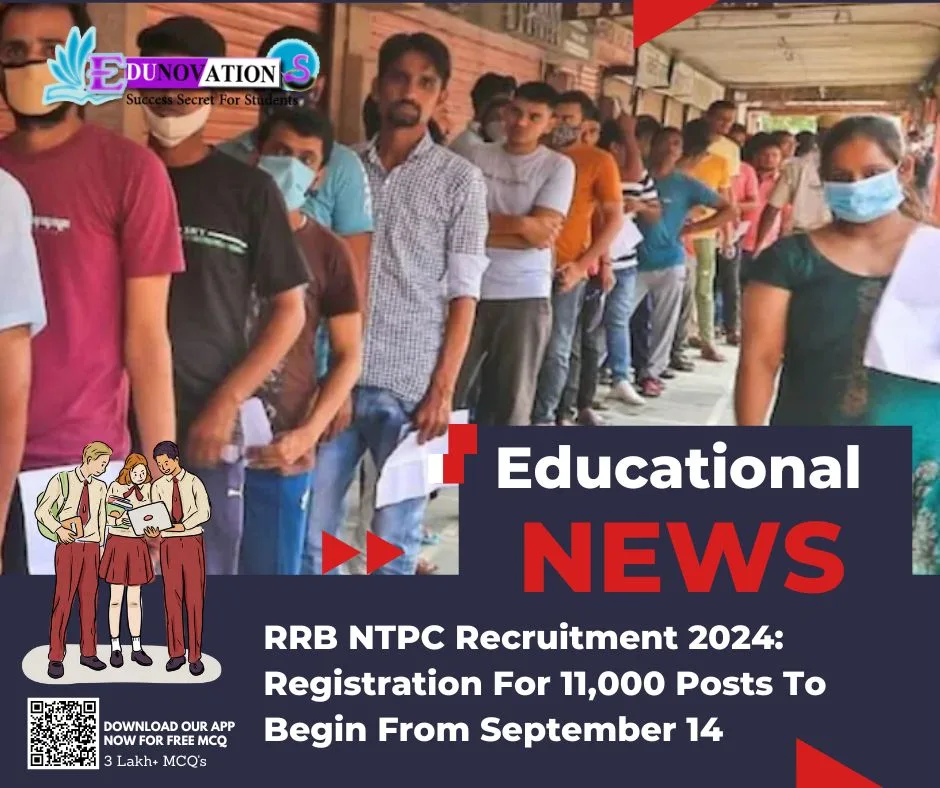 RRB NTPC Recruitment 2024: Registration For 11,000 Posts To Begin From September 14