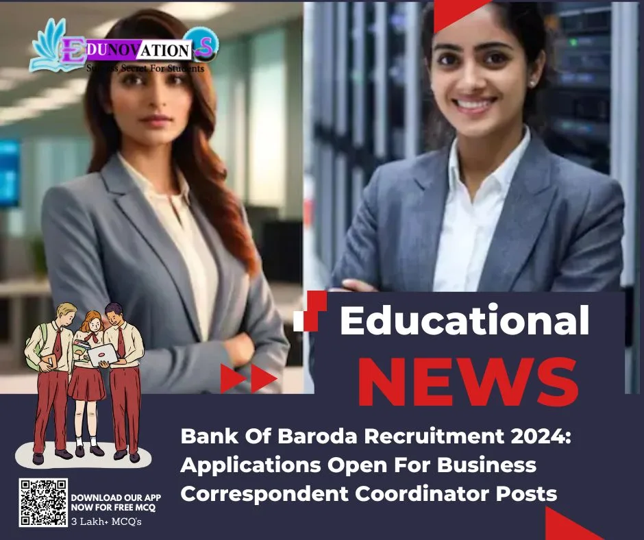 Bank Of Baroda Recruitment 2024: Applications Open For Business Correspondent Coordinator Posts