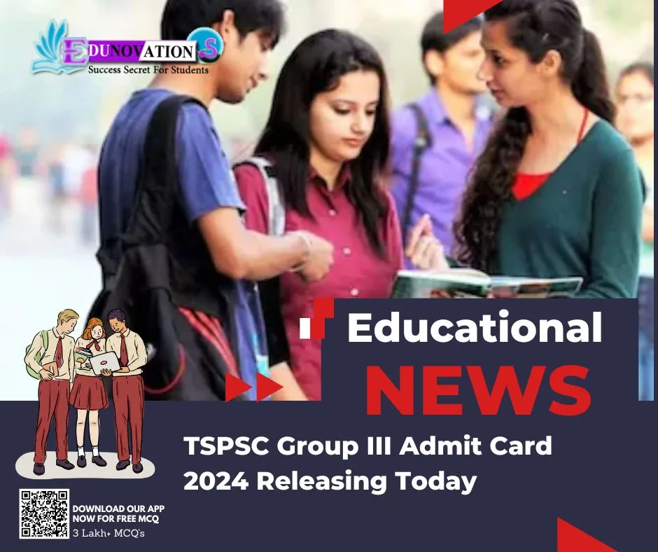 TSPSC Group III Admit Card 2024 Releasing Today