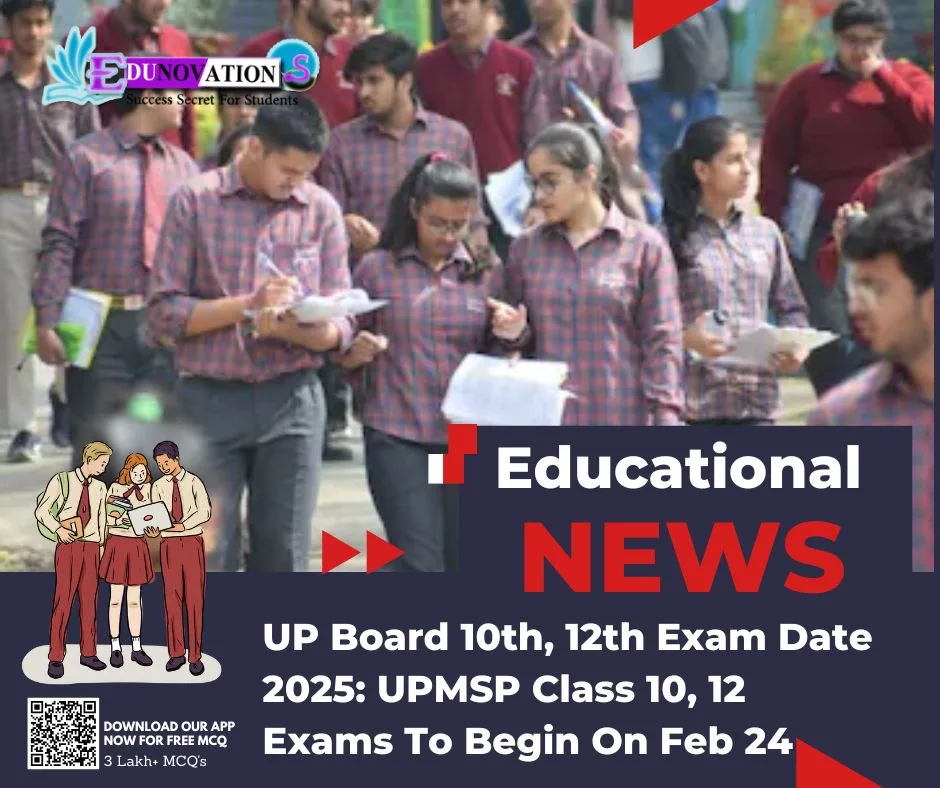 UP Board 10th, 12th Exam Date 2025: UPMSP Class 10, 12 Exams To Begin On Feb 24