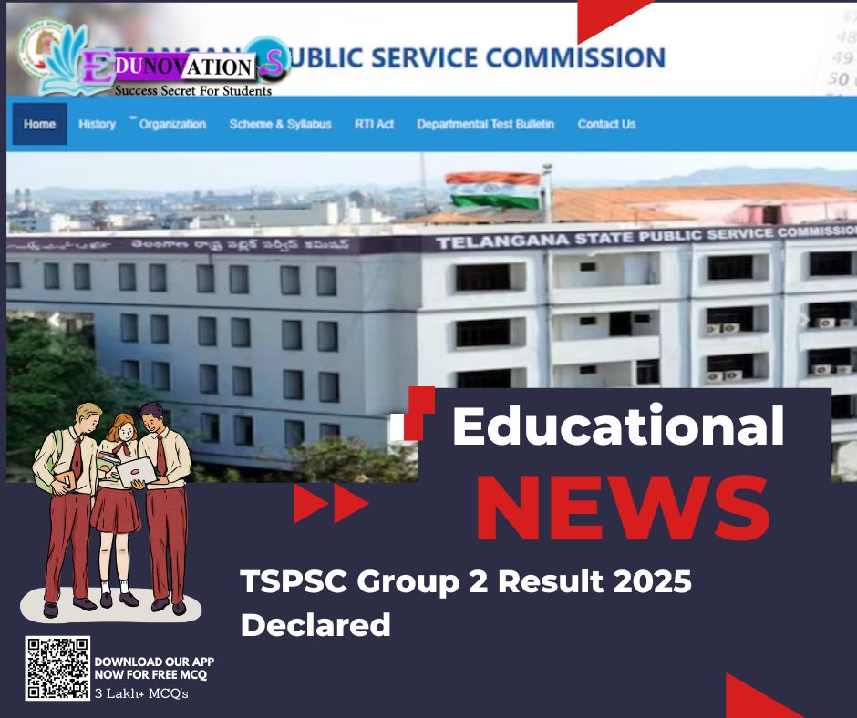 TSPSC Group 2 Result 2025 Declared