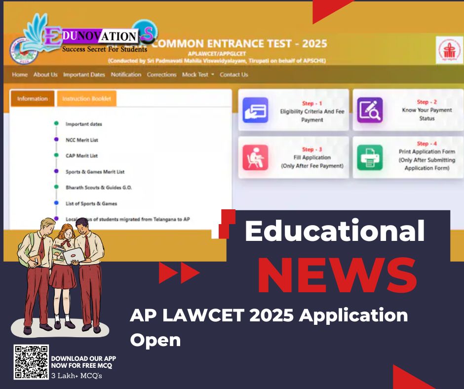 AP LAWCET 2025 Application Open