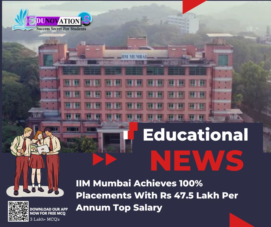 IIM Mumbai Achieves 100% Placements With Rs 47.5 Lakh Per Annum Top Salary