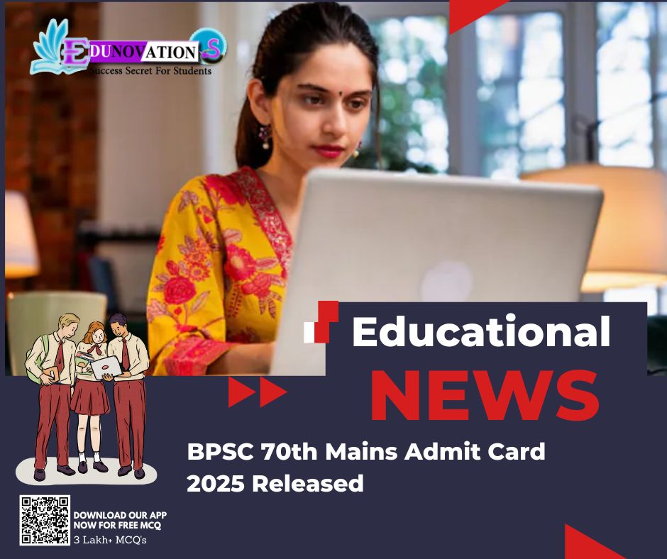 BPSC 70th Mains Admit Card 2025 Released
