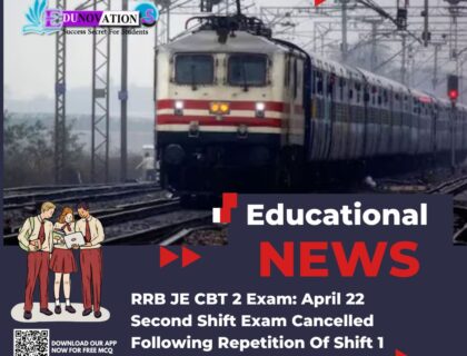 RRB JE CBT 2 Exam: April 22 Second Shift Exam Cancelled Following Repetition Of Shift 1 Questions