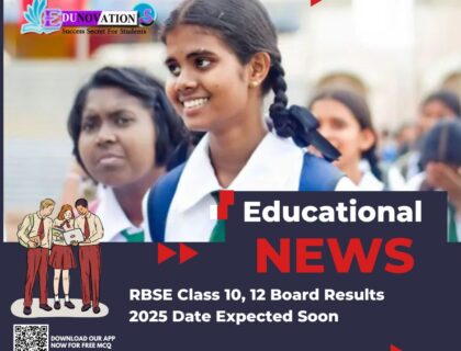 RBSE Class 10, 12 Board Results 2025 Date Expected Soon