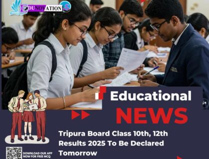 Tripura Board Class 10th, 12th Results 2025 To Be Declared Tomorrow